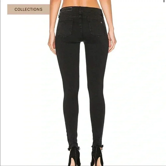 Rag & Bone Skinny Distressed Legging Jeans Size 25 - Picture 4 of 10